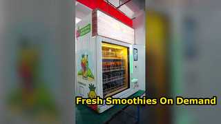 distributeur automatique de smoothies glacés