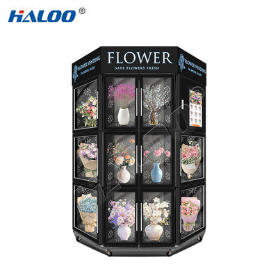 Machine à vendre de fleurs Haloo avec fonction SDK, corps en acier inoxydable avec système de refroidissement et d'humidification