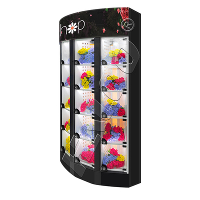 Heures d'ODM d'OEM 24 fleurissent vendant le distributeur automatique de casier de ventilation machine pour des fleurs