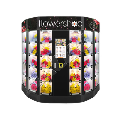 Heures d'ODM d'OEM 24 fleurissent vendant le distributeur automatique de casier de ventilation machine pour des fleurs