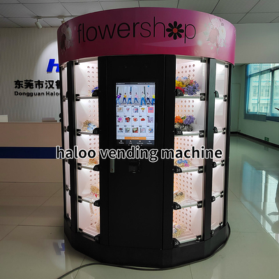 Heures d'ODM d'OEM 24 fleurissent vendant le distributeur automatique de casier de ventilation machine pour des fleurs