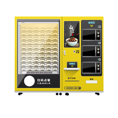 Micro-onde chaude chaude complètement automatique de distributeur automatique de nourriture de distributeur automatique de nourriture