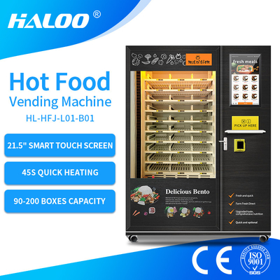 distributeur automatique automatique nutritionnel adapté aux besoins du client de chauffage par micro-ondes d'aliments de préparation rapide de distributeur automatique de repas