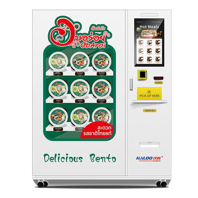Moins 20 distributeur automatique congelé de nourriture de Bento Breakfast Lunch Box Dumplings de repas de préparation de Celsius de degré avec la fonction de chauffage rapide