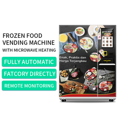 Distributeur automatique prêt congelé complètement automatique de repas de distributeur automatique de repas avec la fonction de chauffage