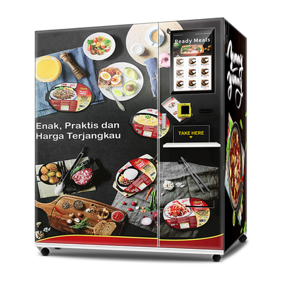 Distributeur automatique prêt congelé complètement automatique de repas de distributeur automatique de repas avec la fonction de chauffage
