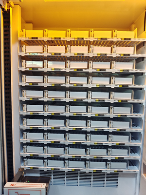 Distributeur automatique chaud de repas de campus d'université avec le distributeur automatique chaud automatique de repas de fonction de chauffage