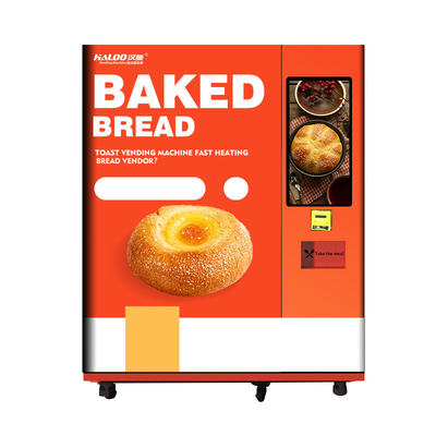 Distributeur automatique frais automatique de Cuisson-pain de pain grillé avec le four futé