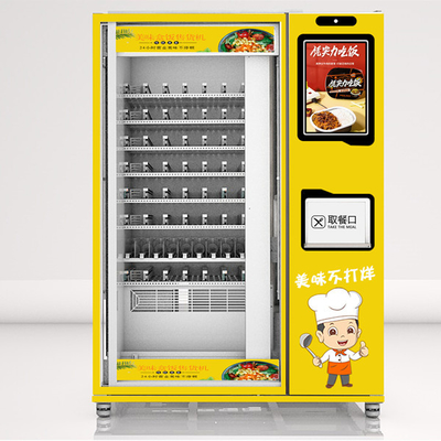 Vente simple adaptée aux besoins du client de boîte de bento de four à micro-ondes de distributeur automatique de boîte de bento de repas de petit déjeuner