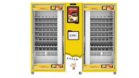 Vente simple adaptée aux besoins du client de boîte de bento de four à micro-ondes de distributeur automatique de boîte de bento de repas de petit déjeuner
