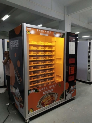 Distributeur automatique automatique de nourriture d'efficacité élevée de chauffage avec la micro-onde