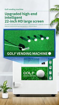Haloo – distributeur automatique intelligent de golf en plein air, écran haute définition publicitaire de 22 pouces, service automatique de grande capacité