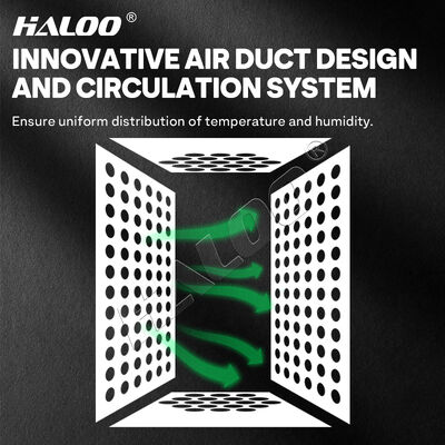 Machine à vendre de fleurs Haloo avec fonction SDK, corps en acier inoxydable avec système de refroidissement et d'humidification