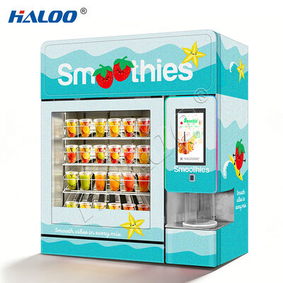 Haloo 2016 distributeur de smoothies surgelés avec plus de 20 saveurs de fruits et module de nettoyage à l'eau chaude en tôle galvanisée épaissie