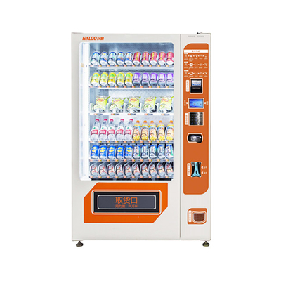 Distributeur automatique froid automatique réfrigéré de boissons pour des boissons et des casse-croûte