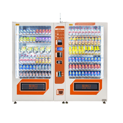 Distributeur automatique froid automatique réfrigéré de boissons pour des boissons et des casse-croûte