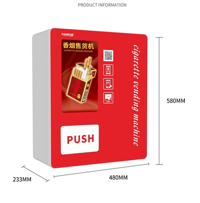 Cigarette de papier Mini Vending Machine fixé au mur de préservatif