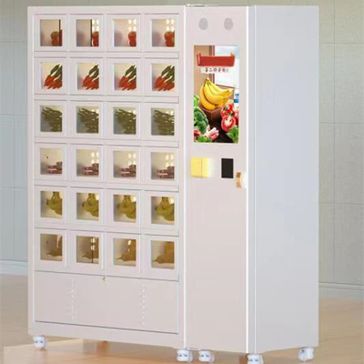 Distributeur automatique de refroidissement standard européen de casier d'exportation avec la réfrigération d'And 4℃ de lecteur de carte de crédit