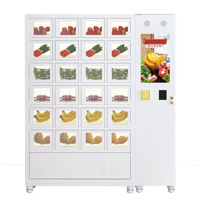 Le distributeur automatique de refroidissement de casier pour la viande de légumes fruits de fruit frais durcit des sushi