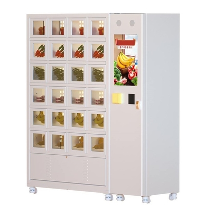 Le distributeur automatique de refroidissement de casier pour la viande de légumes fruits de fruit frais durcit des sushi