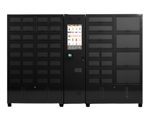 Distributeur automatique réfrigéré adapté aux besoins du client de Cabinet de fruits de mer de fleur de viande de gâteau de taille de casier