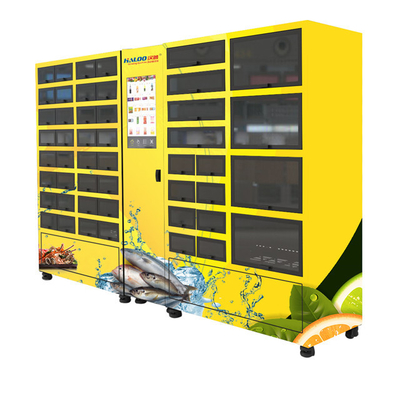Distributeur automatique automatique de casier de service d'individu avec la réfrigération 4℃ de refroidissement