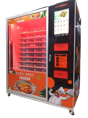 Le distributeur automatique de micro-onde pour les nourritures chaudes a chauffé le distributeur automatique