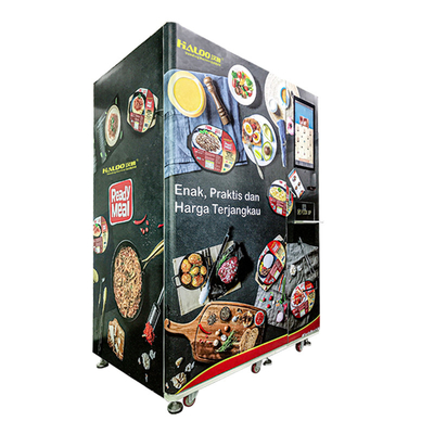 Distributeur automatique automatique congelé de fruits de mer de la Thaïlande de distributeur automatique de boeuf de porc de poulet de -18℃