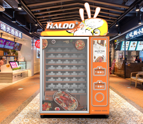 distributeur automatique automatique des aliments de préparation rapide 3800W avec la micro-onde simple