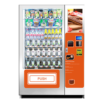 Distributeurs automatiques combinés de nourriture et de boissons, lecteur de cartes Vending Machine
