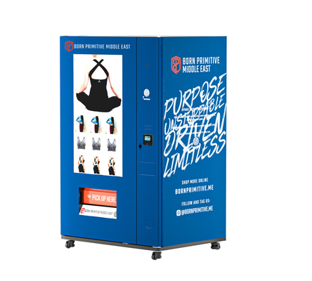 Grands distributeurs automatiques d'habillement d'écran tactile pour des costumes de natation de costumes de yoga