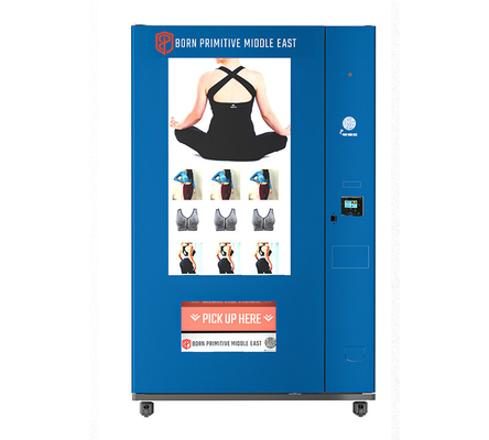 Grands distributeurs automatiques d'habillement d'écran tactile pour des costumes de natation de costumes de yoga