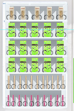 Nouveau jeu populaire Lucky Blind Box Vending Machine drôle avec l'écran tactile
