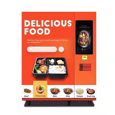 Chauffage par micro-ondes de congélation de distributeur automatique d'aliments surgelés de distributeur automatique de nourriture