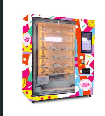 Distributeur automatique intelligent de petit gâteau de réfrigérateur de distributeur automatique de gâteau de tasse de Digital avec l'ascenseur