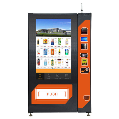 Distributeur automatique combiné de grande d'écran soude de casse-croûte, Chips Vending Machine