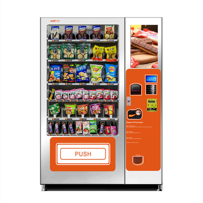 Distributeur automatique certifié par CE de boissons de casse-croûte pour des casse-croûte Chips Biscuit Bread