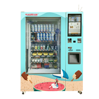Distributeur automatique de cône de glace de distributeur automatique de glace à l'eau de distributeur automatique d'esquimaux d'aliments surgelés de -18℃