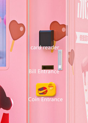 Halo, distributeur automatique de crème glacée extérieure avec écran tactile 32 pouces et fonction de nettoyage automatique