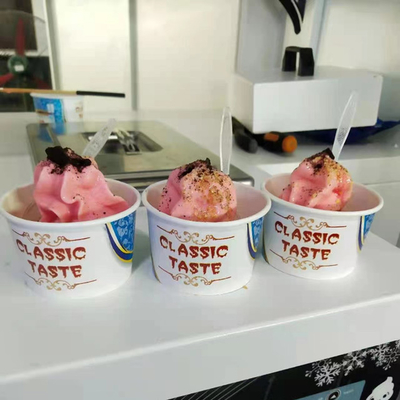 Touché 24 heures de libre service mou de crème glacée de distributeur automatique de robot de crème glacée de distributeur automatique automatique