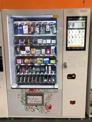 Certificat de la CE de distributeurs automatiques d'épicerie d'écran tactile avec la température ambiante